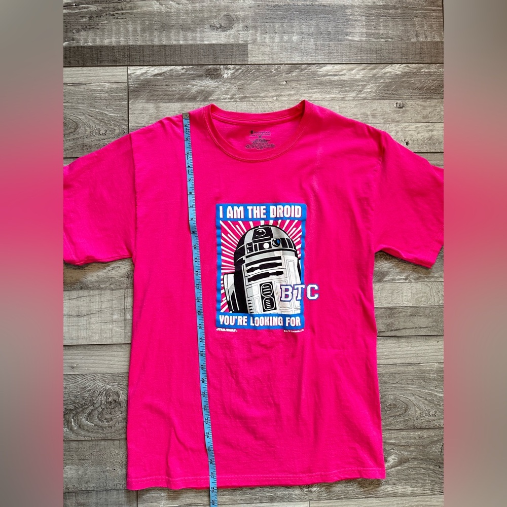 Champion Notre Dame Star Wars I’m The Droid You’re Looking For Shirt Vintage M - Picture 3 of 6